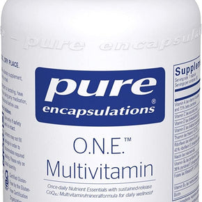 Pure Encapsulations O.N.E Multivitamin - 120 Capsules - EXP 10/2024