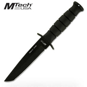 MTechUSA Rescue Team Fixed Blade Military Tanto Blade Full Tang Knife 6Q0-MT-113