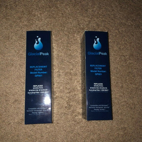 TWO PACK Glacial Pure/Peak GP001 Water Replacement EDR1RXD1