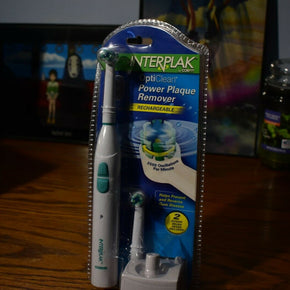 CONAIR Interplak Opticlean Toothbrush Power Plaque Remover Rechargeable
