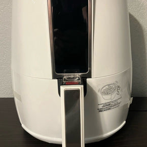 Farberware 3.2 Quart Digital Air Fryer, Oil-Less, White new with manual