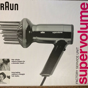 BRAUN Super Volume  SVB1 Hair Blow Dryer - factory service unit