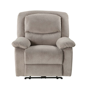 Serta Push-Button Power Recliner with Deep Body Cushions, Upholstered,