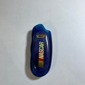 Vintage Nascar Bic Lighter Case For Mini BIC Jr Size Blue