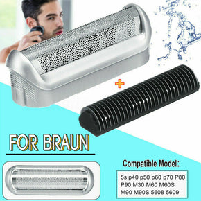 Shaver Foil Head Cutter Replacement For Braun 5s P40 P50 P60 M30 M60 M60s M90 US