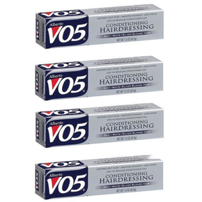 FOUR Alberto VO5 Conditioning Hairdressing Gray/White/Silver 4 Tubes