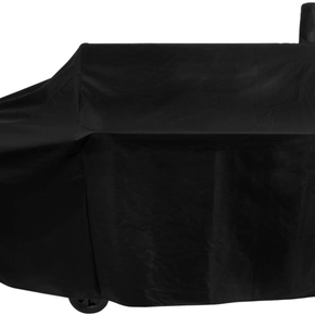 Grill Offset Smoker Cover for 60" Brinkmann Char-Broil Royal Gourmet BBQ Black