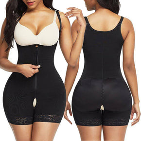 Fajas Colombianas Reductoras Compression Shapewear Post Surgery Slim Body Shaper / Colour 1#Black / Size XL