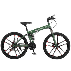 Full Suspension Bike Folding Bicycle 26" 21 Speed Mountain Bike Light Weight