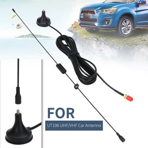 UT-106 UHF/VHF Car Mobile Dual Band SMA-Female Antenna For BAOFENG Radio UV5R