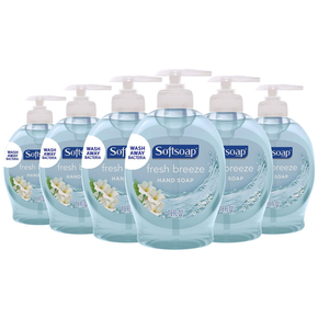 Liquid Hand Soap, Fresh Breeze - 7.5 Fluid Ounce (Pack of 6)