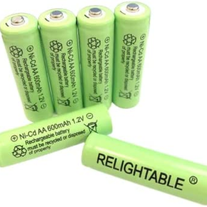 Nicd AA/AAA 600Mah 1.2V Rechargeable Batteries for Solar Lights, Garden Lights a