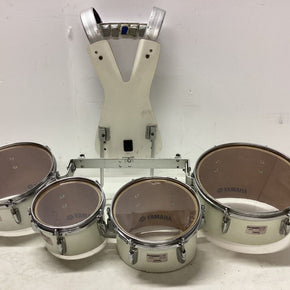 Yamaha Powerlite Marching Band Tenors Quads Tom Drums with Harness 8 10 12 13