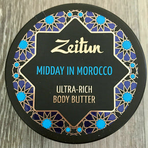 Zeitun Ultra Rich Body Shea Butter Lotion Moisturizer Midday in Morocco 6.7oz