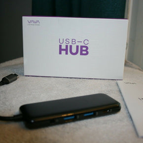 VAVA USB C Hub 8-in-1 Adapter VA-UC020 HDMI 5Gbps USB 3.1 Micro SD Card AUX 100W