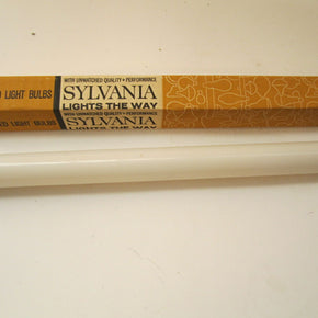 L40/W GE Sylvania L40 WHITE LUMILINE Light Bulb NOS 11.5/8" 40W OLD NEW STOCK