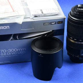 TAMRON 70-300mm f/4-5.6 Di VC USD SP Lens - For Nikon