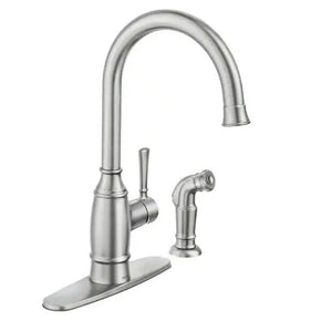 Noell Single-Handle Standard Kitchen Faucet 87506SRS by Moen **READ!!**