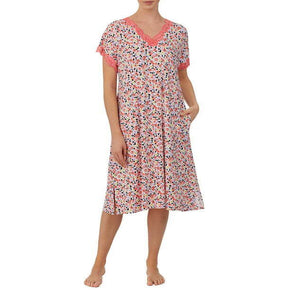 New Secret Treasures Women's  Floral Gown Nightgown Multicolor  many sz / women sizes 2X (18W-20W)