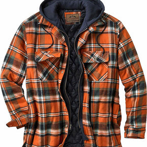 Legendary Whitetails Maplewood Hooded Shirt Jacket, 9 Colors To Choose From / Fit X Large / Model Tomahawk Plaid