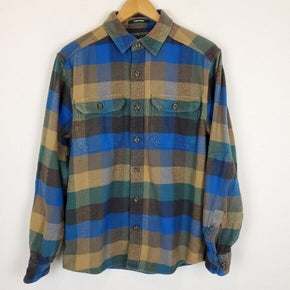 Woolrich Multi-colored Oxbow Bend Flannel Button Down Shirt