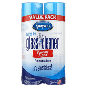 Sprayway World's Best Glass Cleaner Value Pack 2x19 OZ-USA