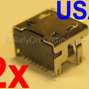 Micro USB Charging Port OEM Type for Sony SRS-X3 Bluetooth Wireless Speaker USA / Pack of: 2 Replacement Ports Micro USB Power Sync Jack Part