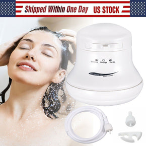 110V 5400W Electric Shower Head Instant Hot Water Bath Heater Boiler Tool Shower