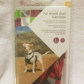 Good2Go No More Pull Dog Harness Red Neck Size Small 9 - 12 in (22 - 30 cm)