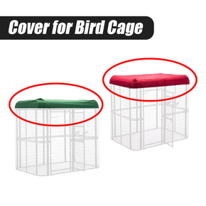 Bird Cage Cover for Our Walk In Metal Aviary Parrot Macaw House Poultry Supply / Color Red