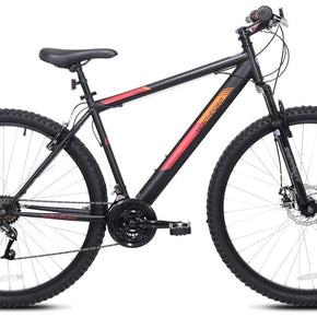 Men's 29" Northpoint Mountain Pro Bike 21-Speed w/Front Suspension, Black/Red