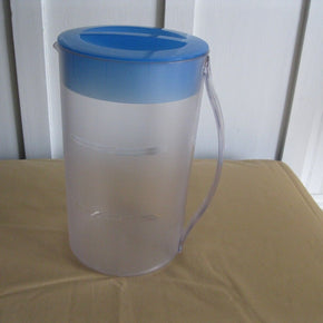 Mr. Coffee Replacement 2 Quart Pitcher for Iced Tea Maker Blue Lid TM1