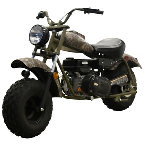 MASSIMO MB200 SUPERSIZED 196cc MINI BIKE - Motorcycle Powersports Outdoor Sports / Color Camo