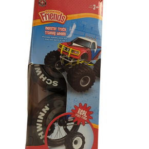 Schwinn Friends Monster Truck Training Wheels Bicycle Bike With Real Truck Tread