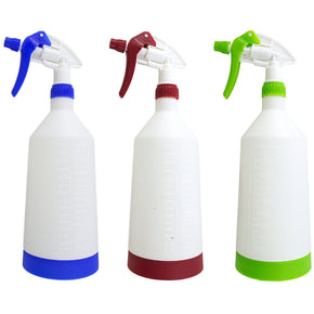 3 PACK 32 oz EMPTY PLASTIC SPRAY BOTTLE FOR COMMERCIAL CLEANING Plant Water