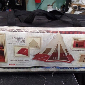 NIP Never Used NEW Wenzel tent Shenanigan 5 person TeePee Style tent 11.5' x 10'