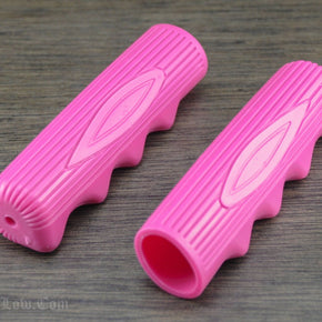 Vintage Schwinn Stingray Type Bike Grips  Krate Bicycle Beach Cruiser Handlebars / Color Pink