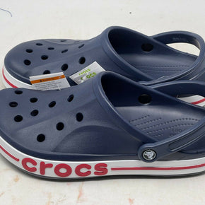 Crocs Bayaband Clog 205089-4CC Size Men's 10 Women's 12 Blue Red   White