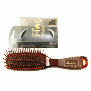 Kent Brushes Nylon Quill 8.25 Inches Brush Head Hog for Men Or Women Barber Shop