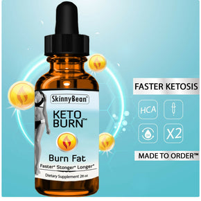 Keto Burn Fat Burner Weight Loss Supplements- Diet Drops by Skinny Bean