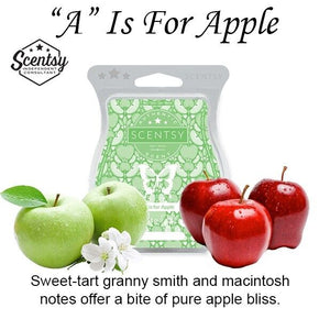 SCENTSY Wax Bars SCENTS A-K Retired BBMB HTF Up to 15% Off FREE SHIPPING / Scent A is for Apple