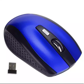 2.4GHz Wireless Optical Mouse Mice & USB Receiver For PC Laptop Computer DPI USA / Color Blue