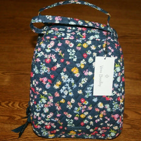Vera Bradley Lunch Bunch Bag Scattered Wildflowers Blue tote cooler insulated