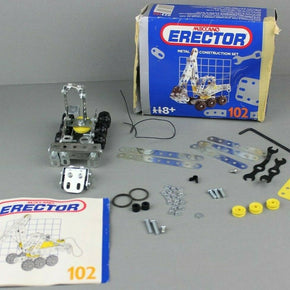 Vintage Meccano Erector Set 102 Excavator Parts FREE SHIPPING!