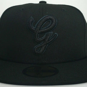 Generales De Durango Black On Black New Era Cap Brand New Ships Now !!! / Size 7 3/8