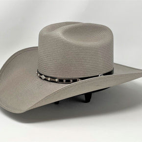 STETSON KENTON GREY 10X STRAW COWBOY WESTERN HAT / Size 7 5/8