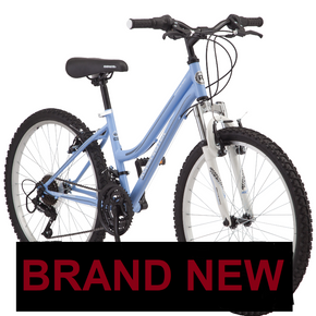 Roadmaster 24" Granite Peak Girls Mountain Bike, Light Blue