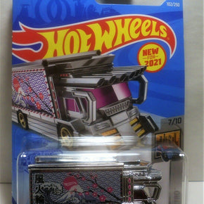 HOT WHEELS 2021 F CASE RAIJIN EXPRESS NEW MODEL METRO 102/250 MINT ON CARD