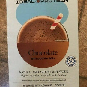 Ideal Protein Chocolate drink smoothie mix 7 packets 18g protein