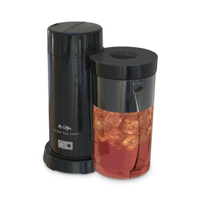 Mr. Coffee Plastic Iced Tea & Iced Coffee Maker in Black, New